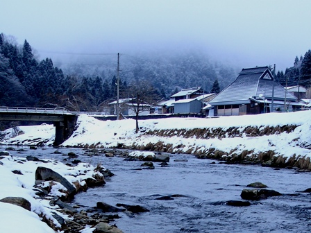 新雪なし、－0.1℃　　　朽木小川・気象台より_c0044819_731502.jpg