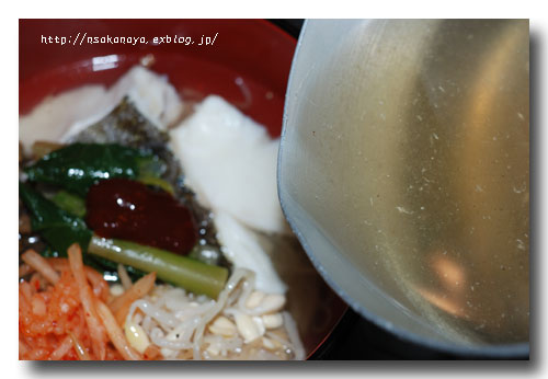 タラとナムルの韓国風ヘルシー煮麺.......... ダイエット・メニュー Up ☆_d0069838_14175249.jpg