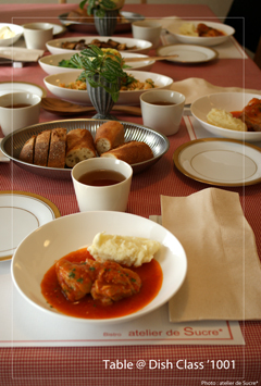 今年初のDish Classはビストロランチで。_b0065587_2103680.jpg