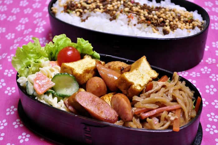 自家製切干し大根のお弁当_b0171098_718878.jpg
