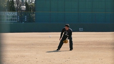 1月19日 新人合同自主トレ_b0166128_17185850.jpg