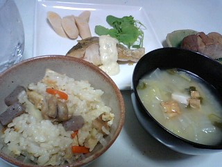 Yちゃんの炊き込みご飯_a0153139_0173752.jpg