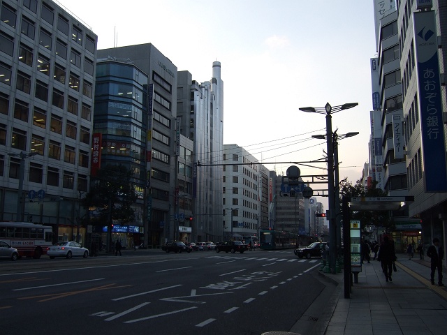 立町の一角にて 広島コンシェルジュ