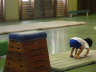 マコちゃん体操教室デビュー!!_e0166301_23532421.jpg