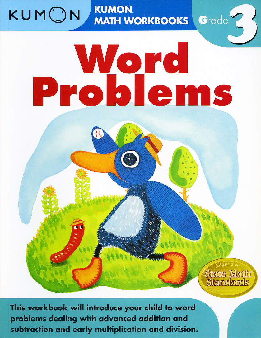 KUMON MATH WORK BOOKS WORD PROLEMS／くもん出版_c0229512_13521156.jpg