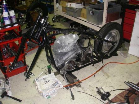 $$FOR SALE \'90FXSTC カスタム続き$$_c0133351_15444927.jpg