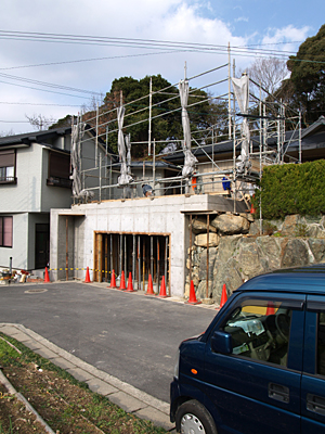 100123 『赤坂台の家』~上棟~_b0129659_9185539.jpg