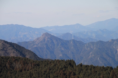 冬晴れの経が峰　穴倉西ルート　　　８１９．７ｍ　　三重県_d0055236_2246974.jpg