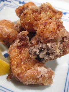 皮付きあんこうの唐揚げ グンジ家の食卓 皮付きあんこうの唐揚げ グンジ家の食卓