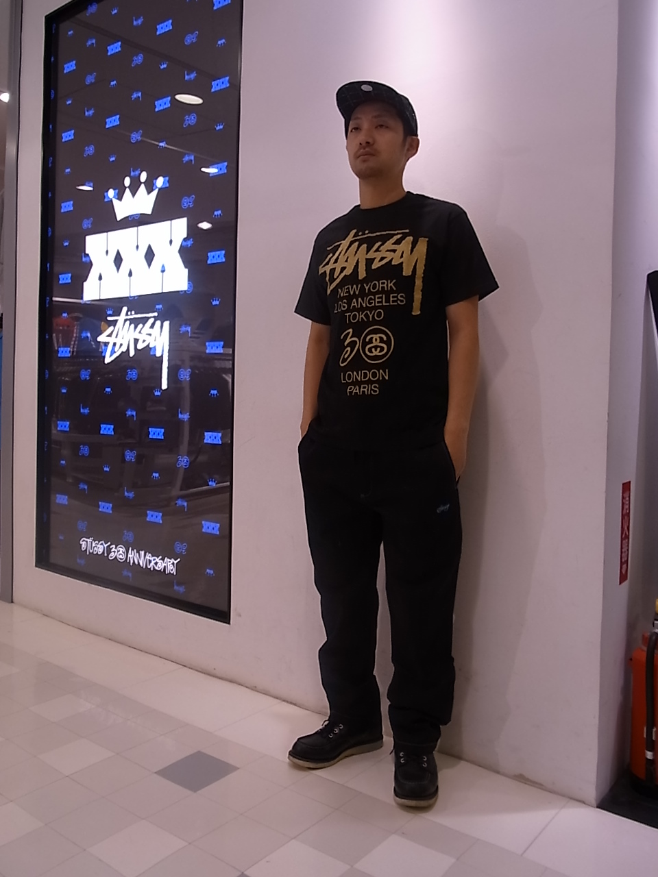 新品 Old STUSSY LOCAL COLOR WORLDTOUR 福岡黒黒 2025年最新】stussy ステューシー ローカルカラーワールドツアー