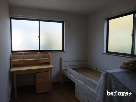 子供部屋リフォーム♪ 漆喰壁に・・・その2_f0023333_919522.jpg