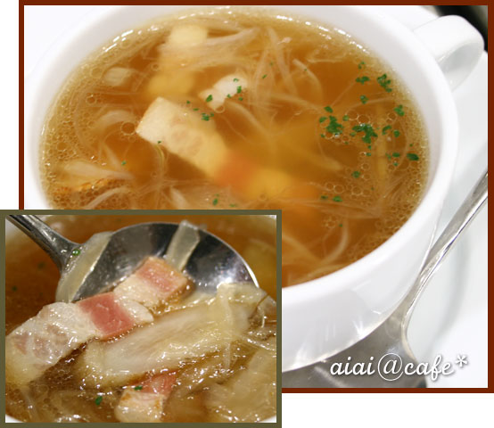 新ごぼうのスープとワンプレートごはん_a0056451_20405638.jpg