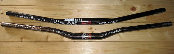 Chromag Fubars OSX 35 Bar (35.0) 25mm/800mm Blk/Red