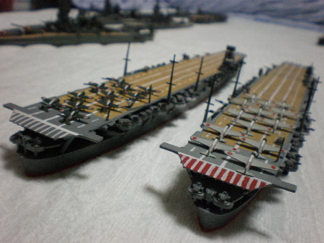 軍艦模型コレクション（１６）「航空母艦 翔鶴・瑞鶴」 : たかしの挑戦状