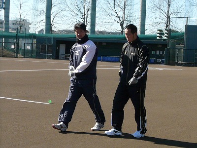 1月26日 新人自主トレ・・・ロッテ浦和球場_b0166128_18451180.jpg
