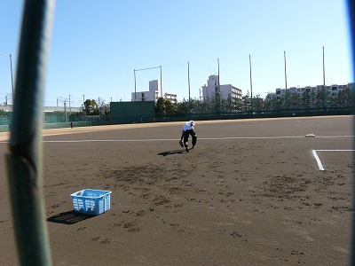 1月26日 新人自主トレ・・・ロッテ浦和球場_b0166128_1954982.jpg