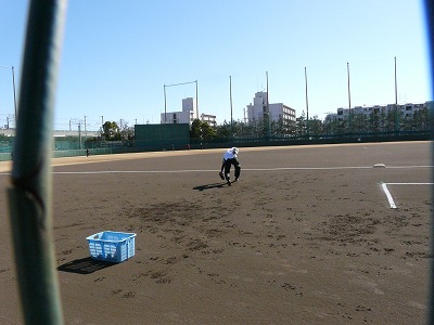 １月２６日　新人自主トレ・・・ロッテ浦和球場_b0166128_1954982.jpg