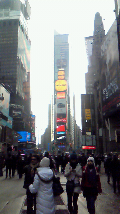 Christmas & New year in New York (9) Times Square_c0221384_1310142.jpg