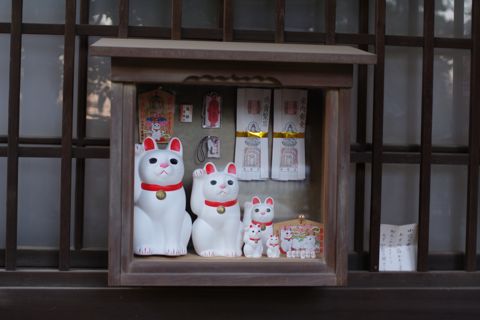 招き猫発祥の地、豪徳寺に行った。_e0058443_0211447.jpg