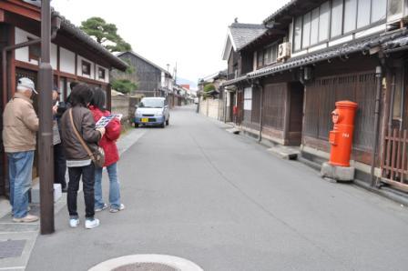 浜崎伝建地区でフィールドワークを行なう　　2010.1.20_d0046290_9393023.jpg