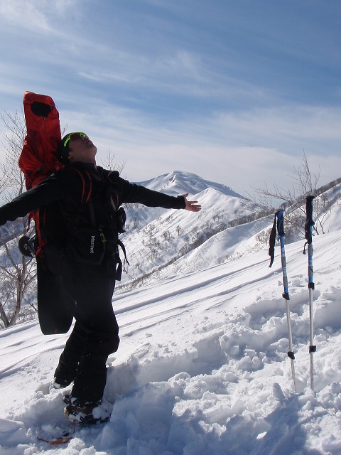 野伏ケ岳　BC　2010.1.27　当った(^^)v_c0147398_0512737.jpg