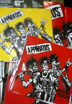 APPARATUS-hardcore religion LP red version ￥4000/yellow version（少量入荷） ￥4000！_c0049495_444326.jpg