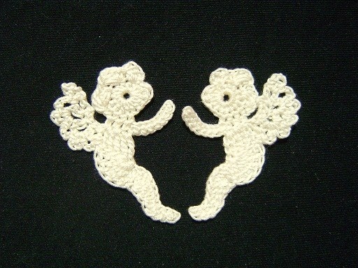 CROCHET ANGEL PINS - CROCHET KNIT PATTERN SCARF - Crochet