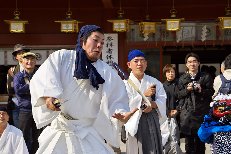 神田明神　伊勢大神楽（１月３１日）_c0057265_1617567.jpg