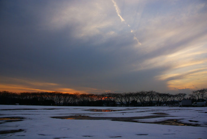 如月　雪の夕_e0077521_2059122.jpg