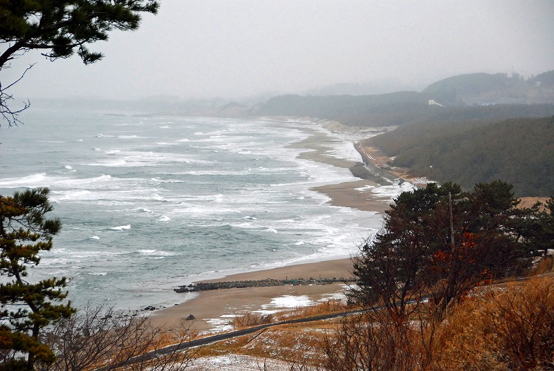 今日は、穏かな日本海を見れました。_f0121379_1936539.jpg