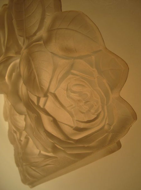 Rose wall lamp 薔薇柄　ウォールランプ_c0108595_8491854.jpg