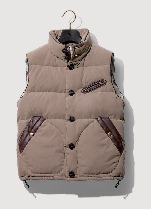 NEXUSVII® FAKE SUEDE DOWN VEST_a0118453_1914039.jpg