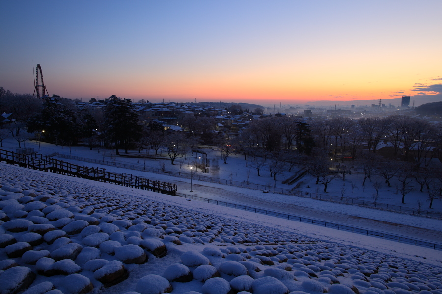 雪の多摩湖堰堤 ②_b0136781_03179.jpg