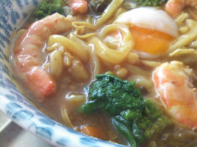 菜の花カレーうどん_f0077595_12393098.jpg