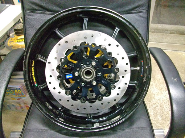 マーシー ZX-10RR☆社外マフラー マルケジーニホイール バックステップ