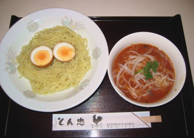 ラーメン屋さんの つけナポリタン!!(32店舗目)_b0093221_22445191.jpg