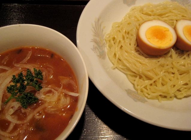 ラーメン屋さんの つけナポリタン!!(32店舗目)_b0093221_2248836.jpg