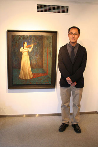 今尾則之作品展、オープニング風景_f0171840_1205016.jpg