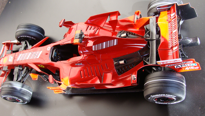 フジミ フェラーリ F2007 1 : (仮)セーサク日誌 モケー編 フジミ フェラーリ F2007 1 : (仮)セーサク日誌 モケー編