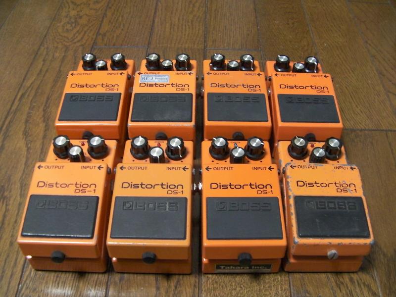 BOSS DS-1 DISTORTION 2012年 台湾製 青LED換装 BOSS DS-1 DISTORTION 2012年 台湾製 青LED換装