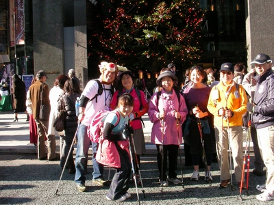 年末チャリティー・ノルディックウォーキング 2009_c0222190_1258471.jpg