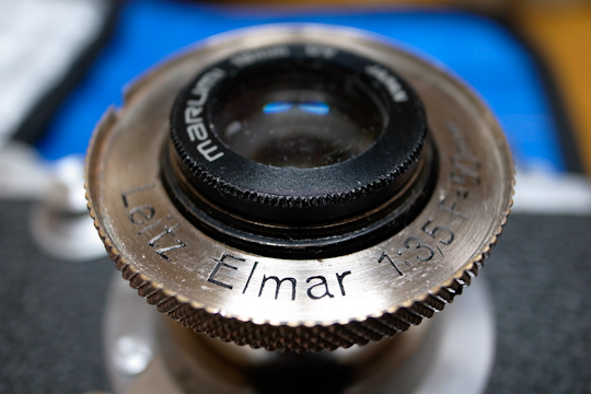 期間限定出品。ライカElmar L50mm F3.5+フィルターおまけ付き