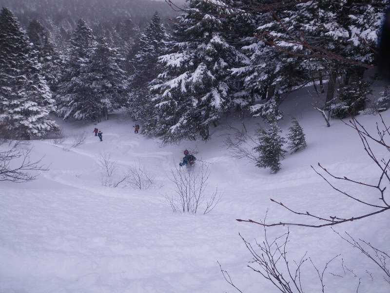 吾妻山（高湯から五色沼） ～ ２０１０年２月５日_f0170180_23371435.jpg