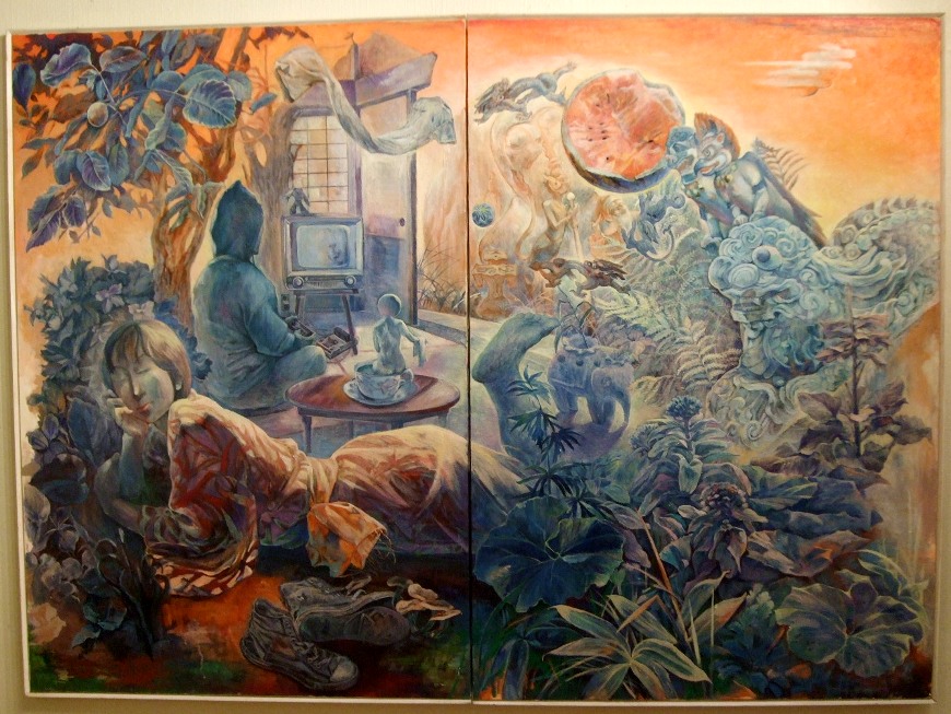 1192) たぴお　「水戸麻記子・絵画展　　ＭＩＴＯＲＡＭＡＦＵＬＬ」 2月8日（月）～2月13日（土）  _f0126829_1614199.jpg