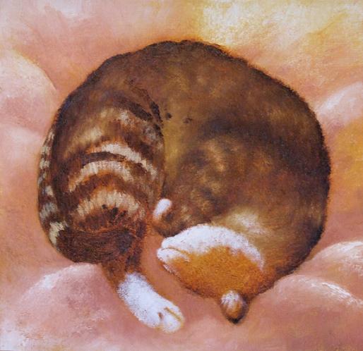 猫の油絵2 : 油絵画家、永月水人のArt Life