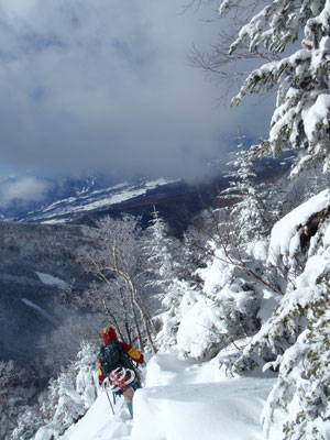 北リタ塾2010 - 八ヶ岳・阿弥陀中央稜　その3_d0107938_0165127.jpg