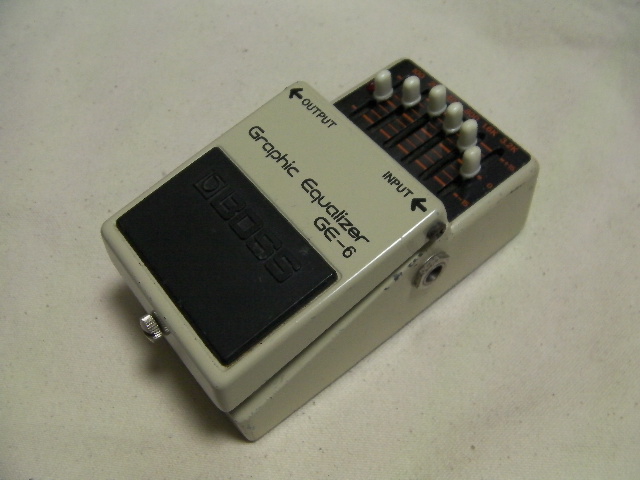 BOSS“GE-6 Graphic Equalizer” : 【○八】マルハチBlog