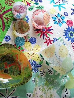 林久美子さんの新作布地 Deko S Garden