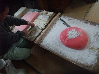 白山神社奉納「餅作り」_b0092684_1244323.jpg