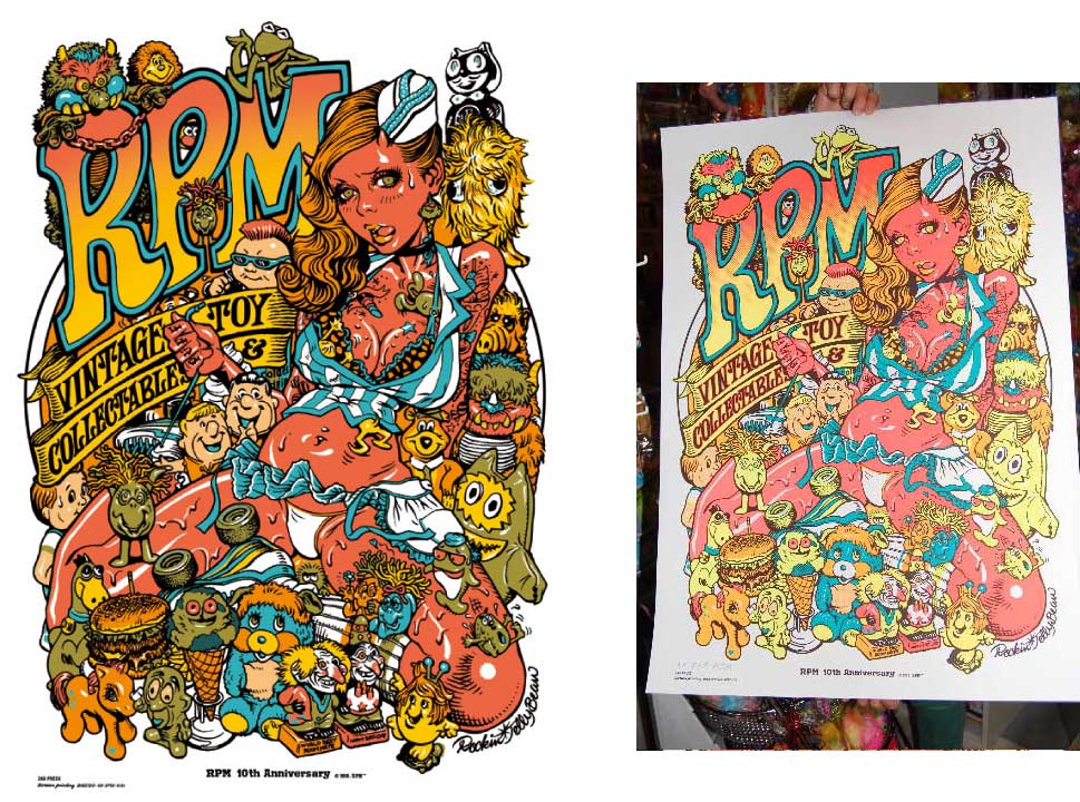 RPM 10th Anniversary Silk Screen Poster発売開始☆OUT SIDE TOY SHOW\"JUNX\"は大盛況☆_c0084047_945985.jpg